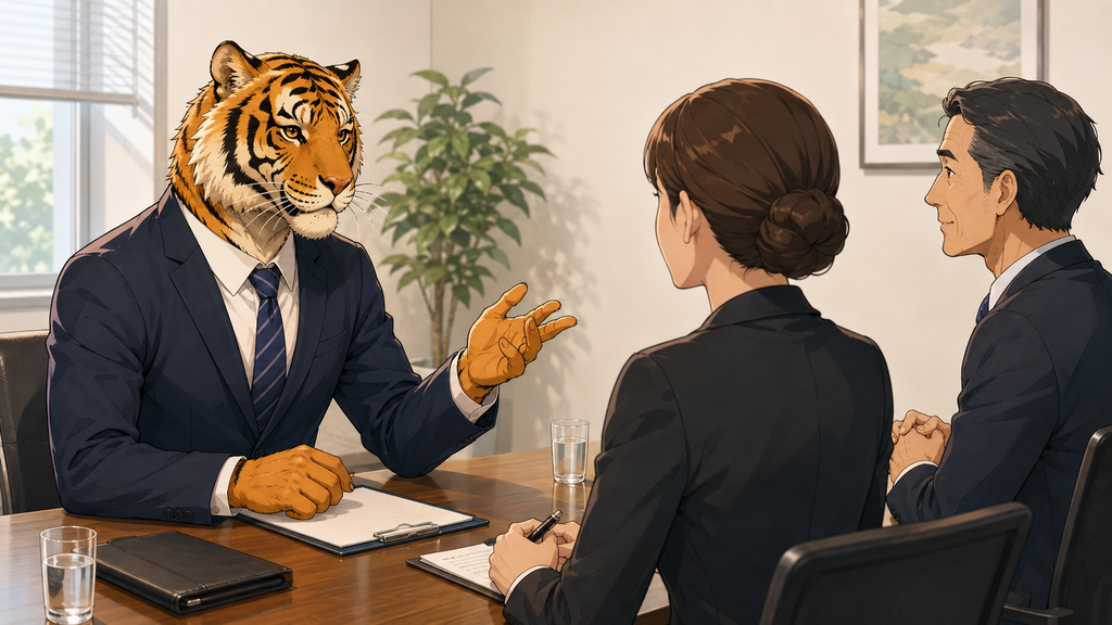「看護師転職の面接で残業や夜勤、教育体制などを質問し、病院側の回答を確認するトラパパ」